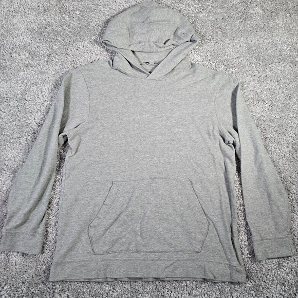 James Perse Sweater‎ Womens 3 Large Gray Hooded Pullover Long Sleeve - Picture 1 of 12
